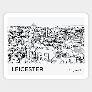 Leicester England Sticker
